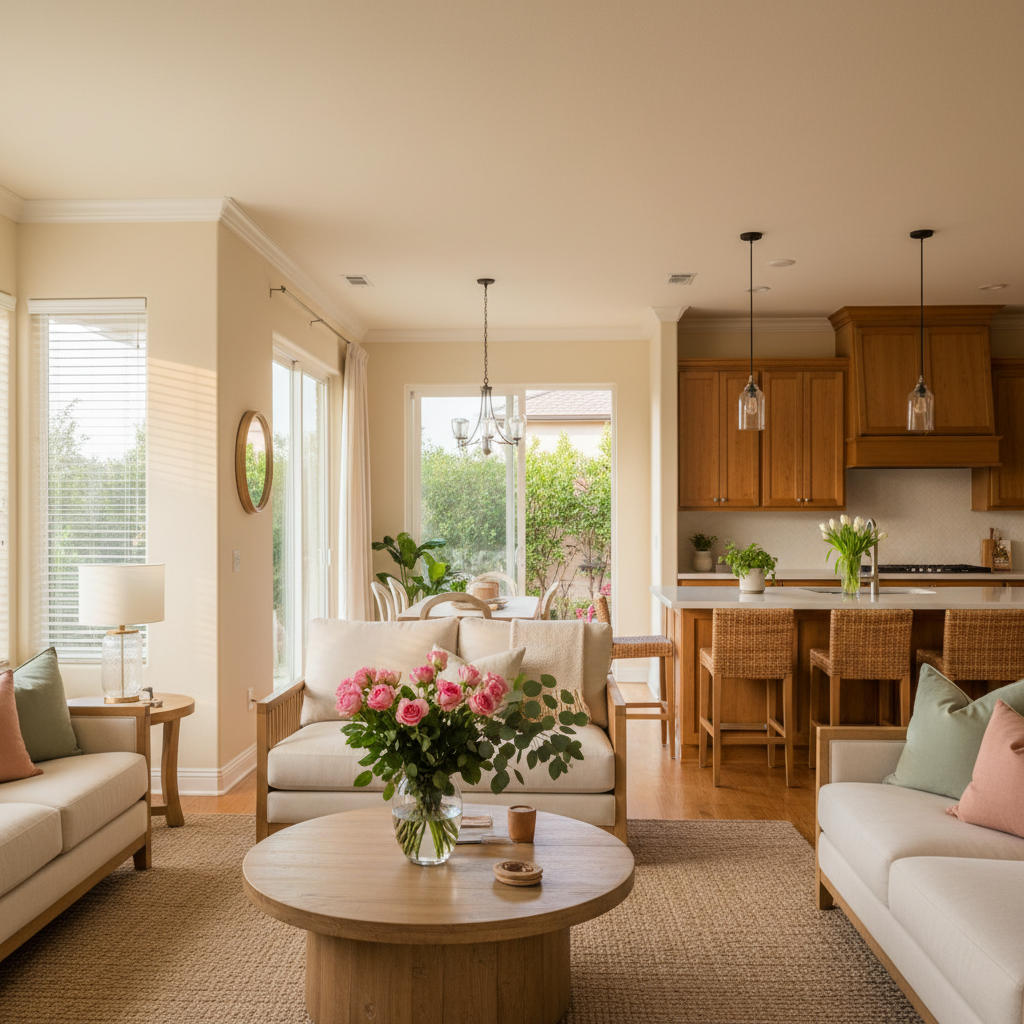 Welcoming home interior representing our residential cleaning services